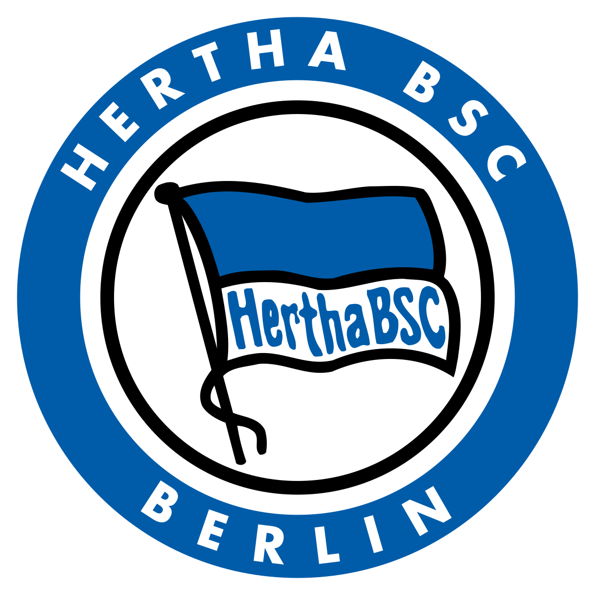 Hertha BSC Berlin Fussball Logo