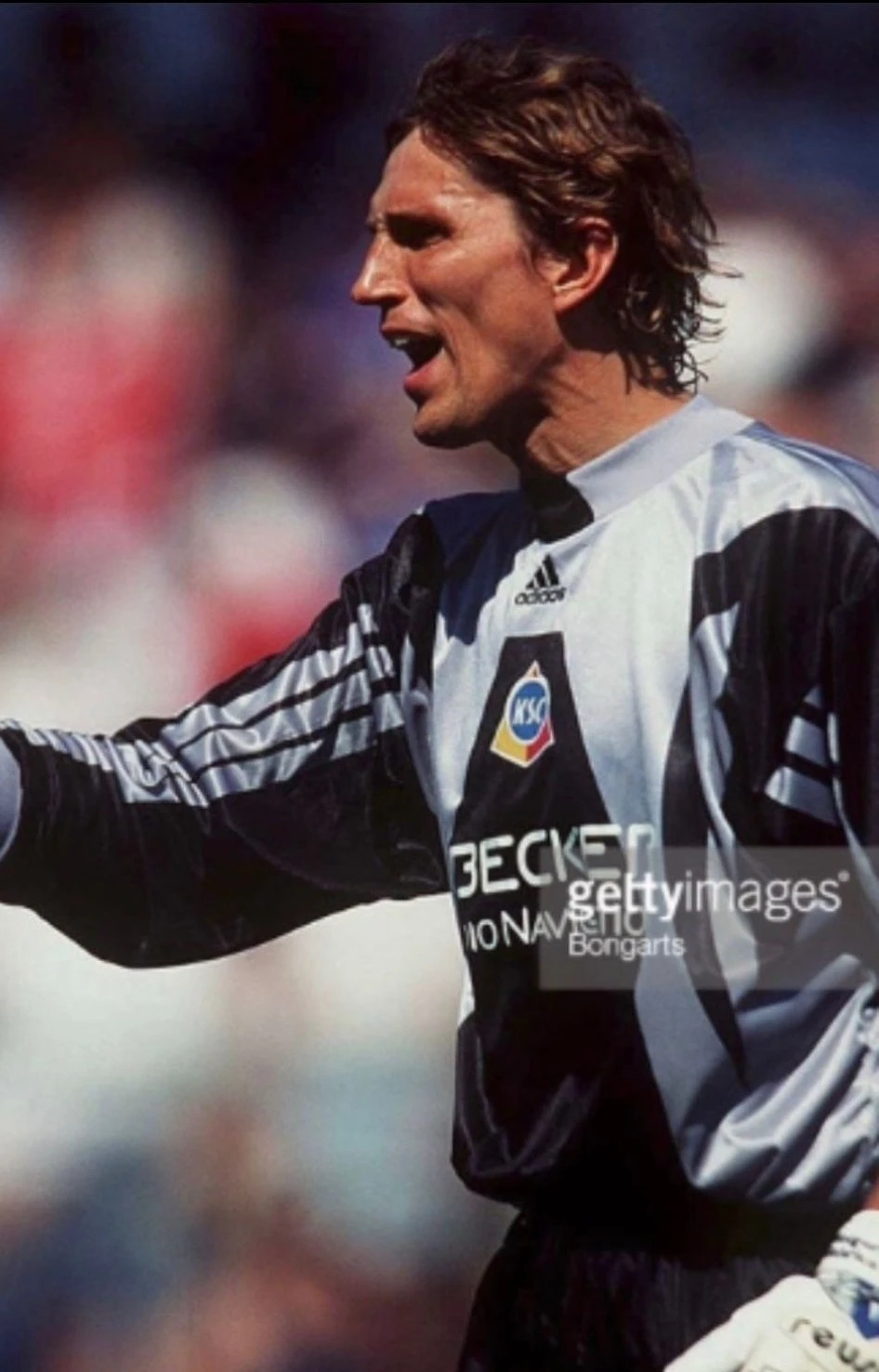 Holger Gehrke als Spieler beim Karlsruher SC