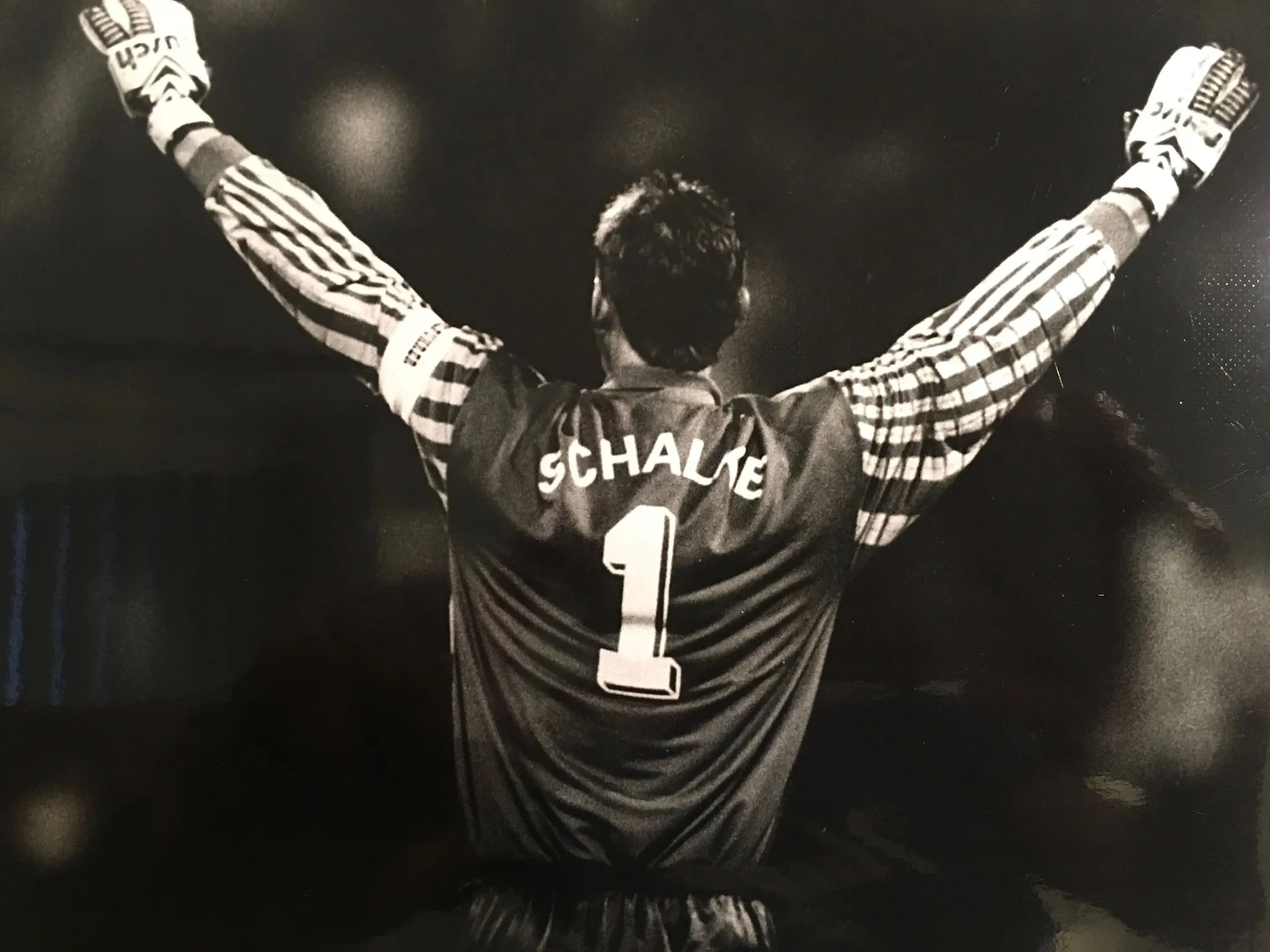 Holger Gehrke trägt die Nummer 1 bei Schalke 04