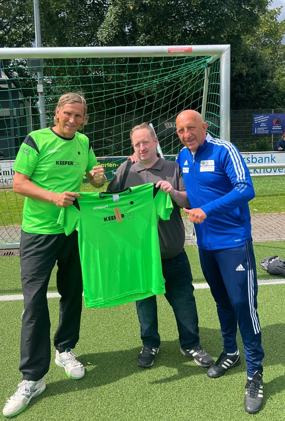 Holger beim Keeperday