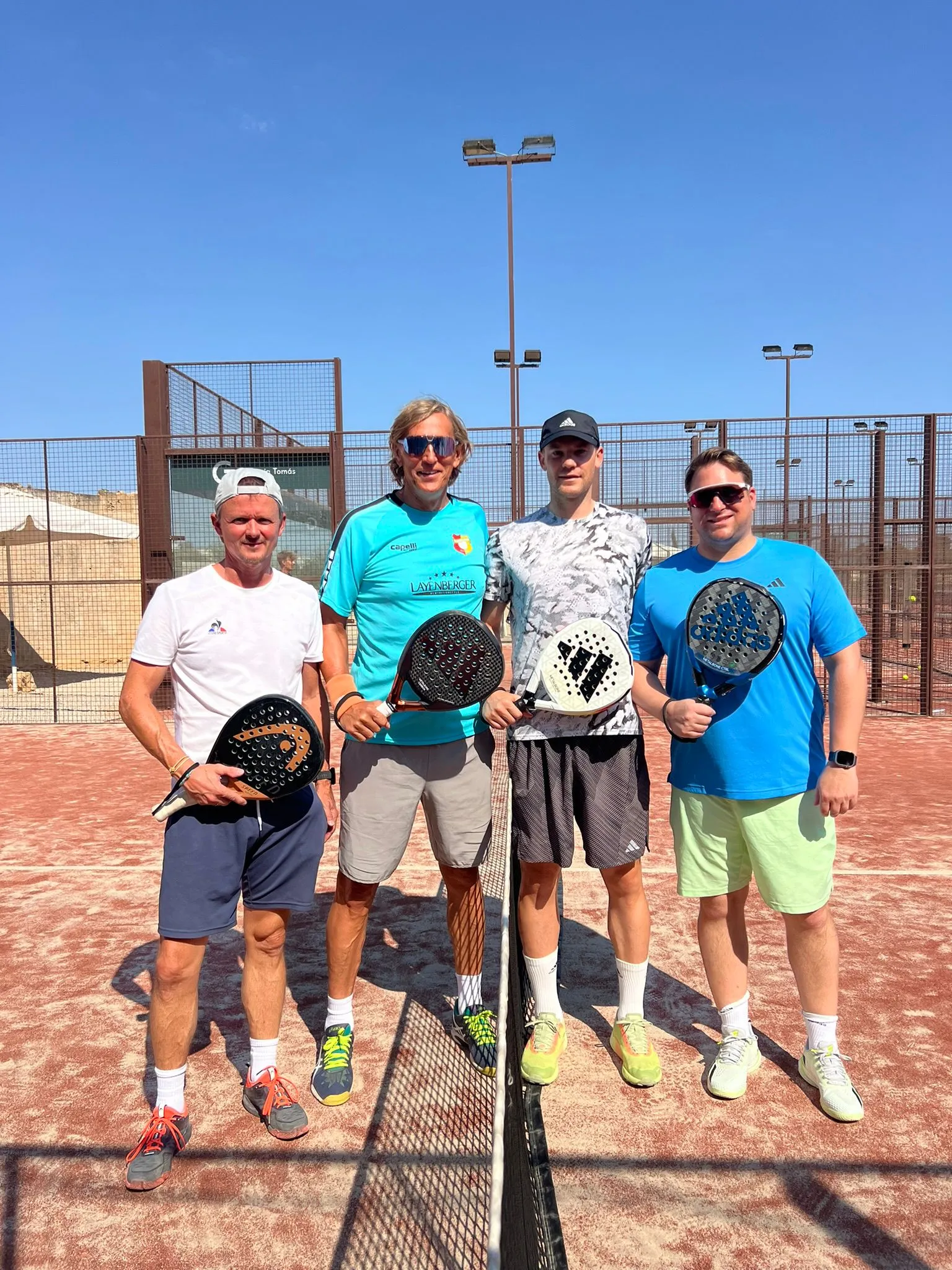 Padel mit Manuel Neuer