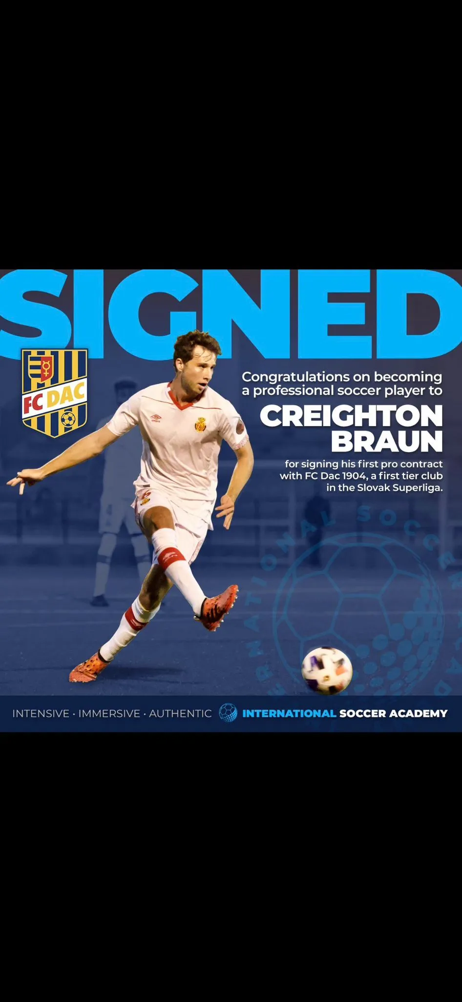 Spielerberater bei Creighton Braun